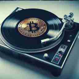 bitcoin record player